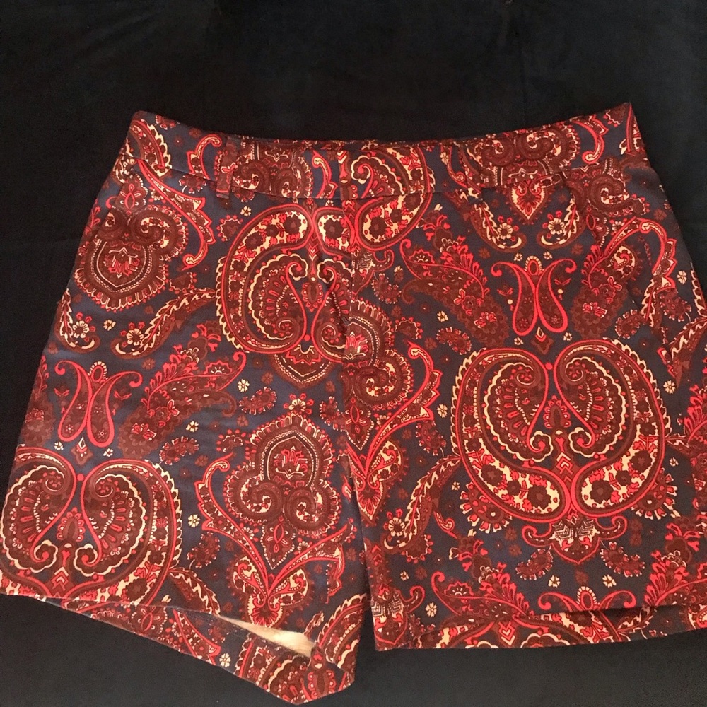Banana Republic Paisley Shorts